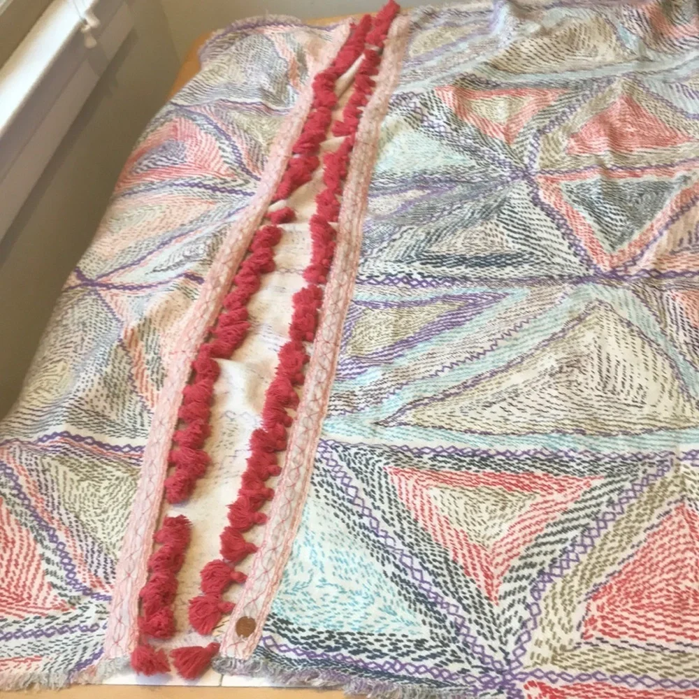 NWOT Anthropologie  Free People Cotton Tablecloth